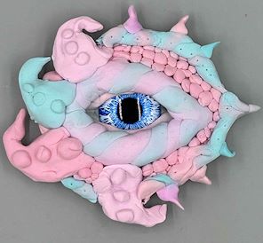 Model Magic Dragon Eyes  Elementary art projects, Art classroom, Kids art  projects