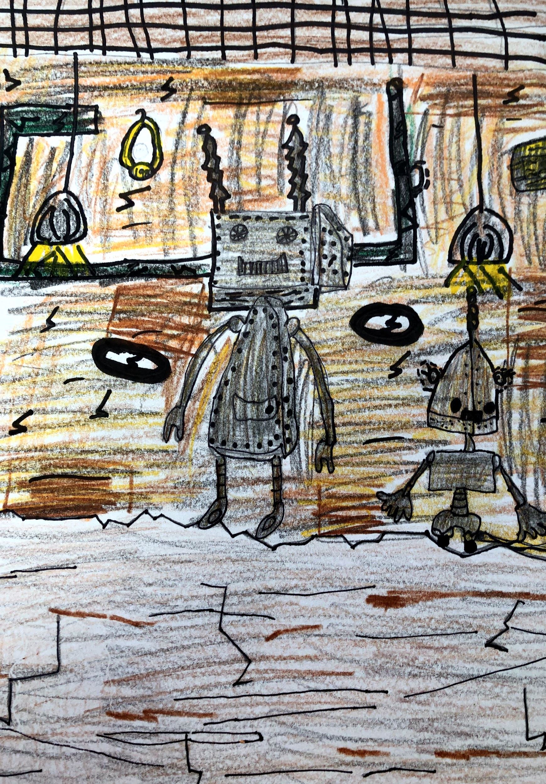 Robots-by 2nd, 3rd & 4th Grade from St. Viator Parish School