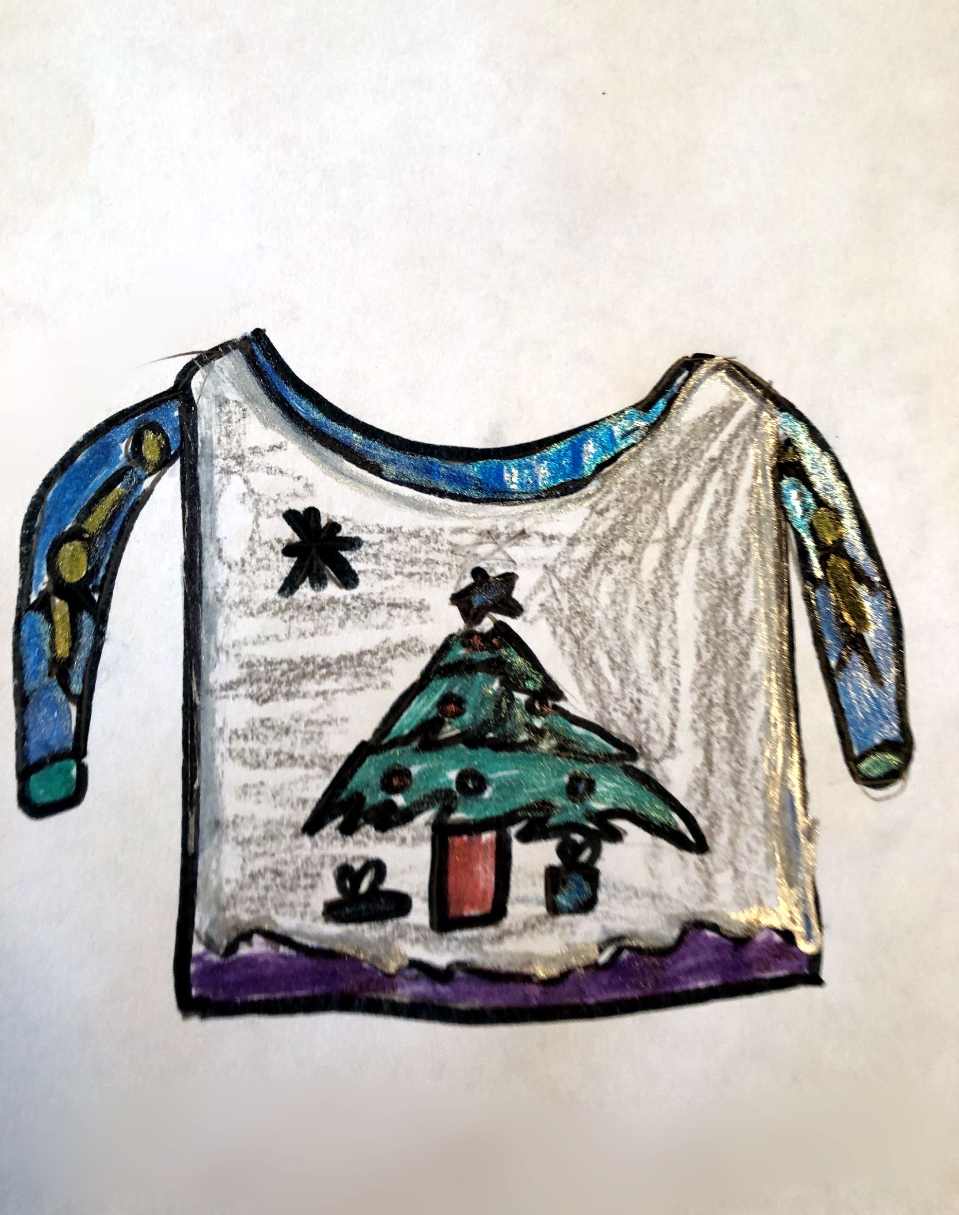 Holiday Sweater from St. Viator Parish School